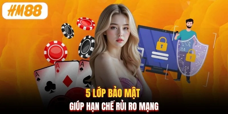 5 lớp bảo mật giúp hạn chế rủi ro mạng
