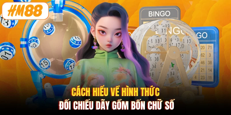 Cách hiểu về hình thức đối chiếu dãy gồm bốn chữ số